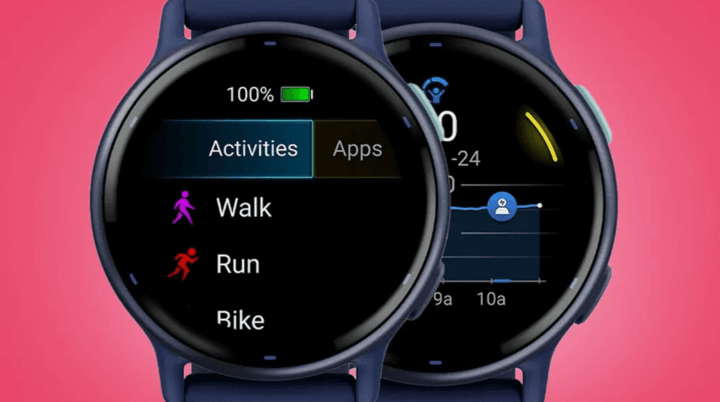 Vivoactive 5 ติดตามกิจกรรมต่างๆ เช่น การวิ่ง, ว่ายน้ำ, ปั่นจักรยาน