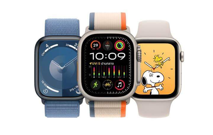 นาฬิกา Apple สามรุ่นดีไซน์ทันสมัย สะท้อนความหรูหราและประสิทธิภาพ
