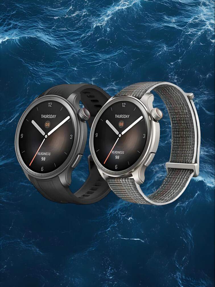 รุ่นสองสี ทรงกลม – เทาเข้มและดำ พร้อมเมนูควบคุมแบบดิจิทัล