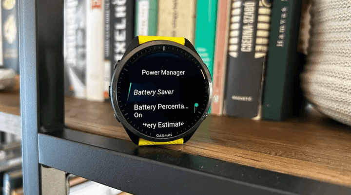 หน้าจอการจัดการแบตเตอรี่ที่แสดงตัวเลือกการประหยัดพลังงานและการตั้งค่าโหมดพลังงานต่างๆ