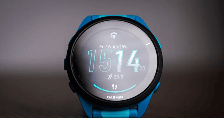 Forerunner 165 ดีไซน์ทนทานและน้ำหนักเบาสำหรับนักวิ่งและนักฟิตเนส