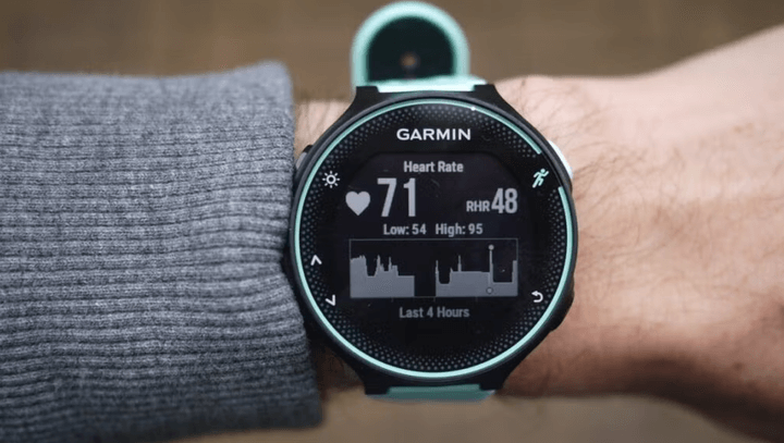 การวัดอัตราการเต้นหัวใจด้วย Forerunner 235 แบบเรียลไทม์ ขณะออกกำลังกาย