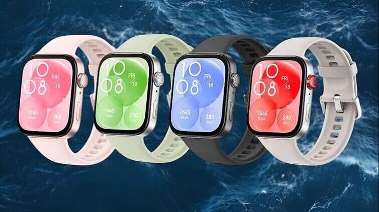 นาฬิกาอัจฉริยะสี่เรือนในดีไซน์หรูหรา สีขาว สีดำ สีชมพู และสีมะกอก มอบการผสมผสานที่ลงตัวระหว่างสไตล์และฟังก์ชัน