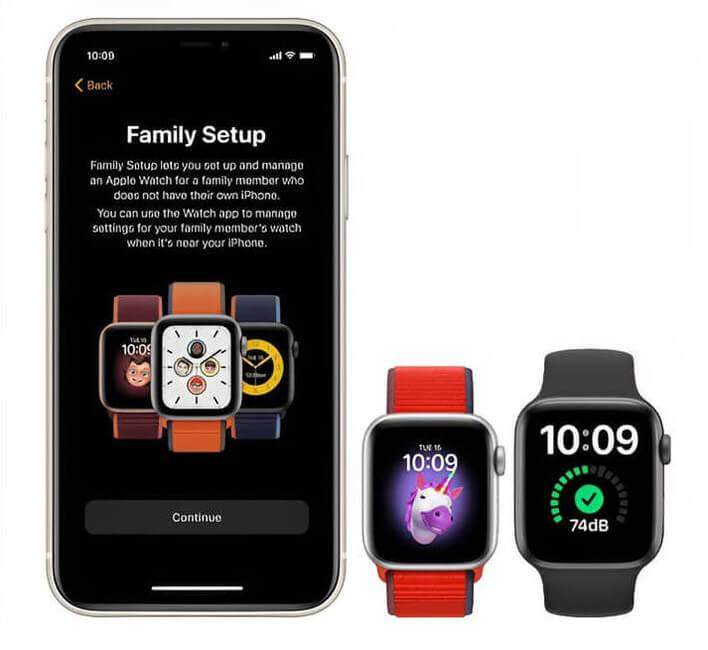 ไอโฟนและสมาร์ทวอทช์แบรนด์ Apple จำนวน 2 เรือน แสดงความลงตัวระหว่างอุปกรณ์ในระบบนิเวศเดียวกัน