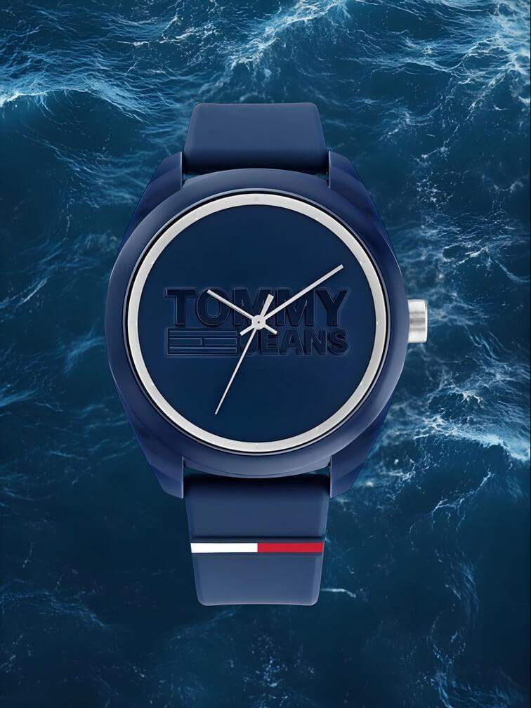 นาฬิกาสีฟ้าสไตล์ยีนส์ทั้งหมดกับดีไซน์ทันสมัย