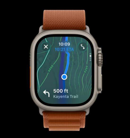 แสดงฟีเจอร์การนำทางด้วย GPS และเข็มทิศ ช่วยให้ผู้ใช้ผจญภัยได้อย่างแม่นยำ