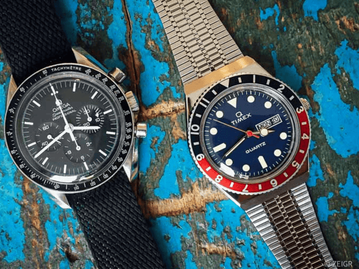 การเปรียบเทียบระหว่าง Omega และ Timex ที่แสดงถึงความหรูหราและคุณภาพที่คุ้มค่า รวมถึงฟีเจอร์นวัตกรรม
