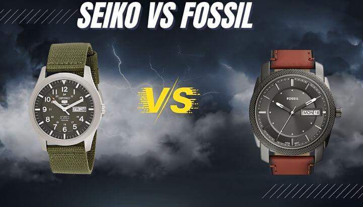 เปรียบเทียบรุ่น Seiko และ Fossil สองแบรนด์ยอดนิยมในด้านดีไซน์และฟังก์ชัน