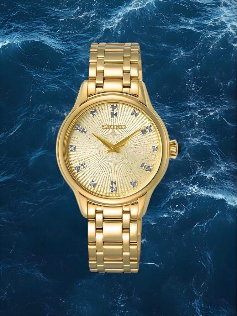 รุ่นสีทองดีไซน์สวยหรู ดูโดดเด่นและมีสไตล์