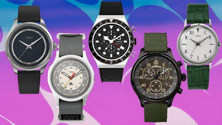 5 รุ่นนาฬิกาผู้ชาย Timex ที่มีทั้งดีไซน์และสีสันที่เหมาะกับทุกสไตล์