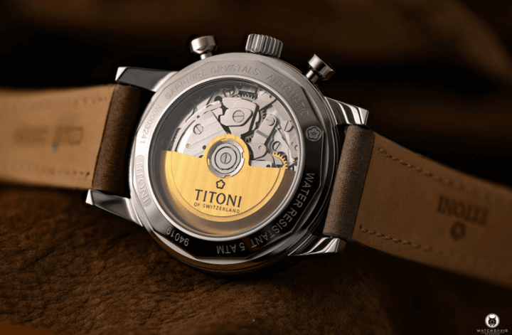 ความประณีตในการทำงานของ Titoni ที่แสดงออกผ่านกลไกซับซ้อนของรุ่นที่สวยงาม