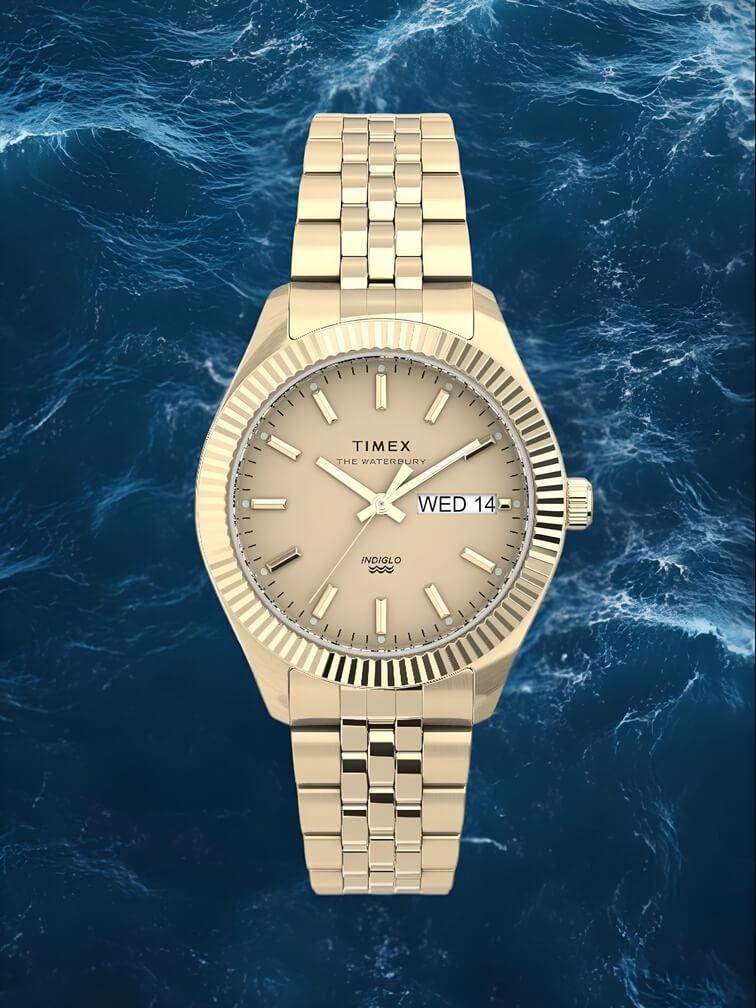 Waterbury รุ่นคลาสสิกสีทองที่มีดีไซน์หรูหราและทนทาน