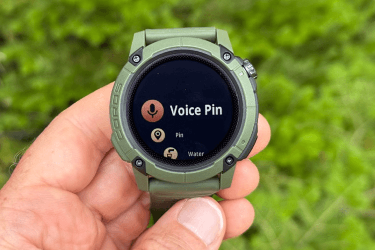 ฟีเจอร์บันทึกเสียงใช้จดบันทึกเหตุการณ์และโน้ตระหว่างการเดินป่าและกิจกรรมกลางแจ้ง