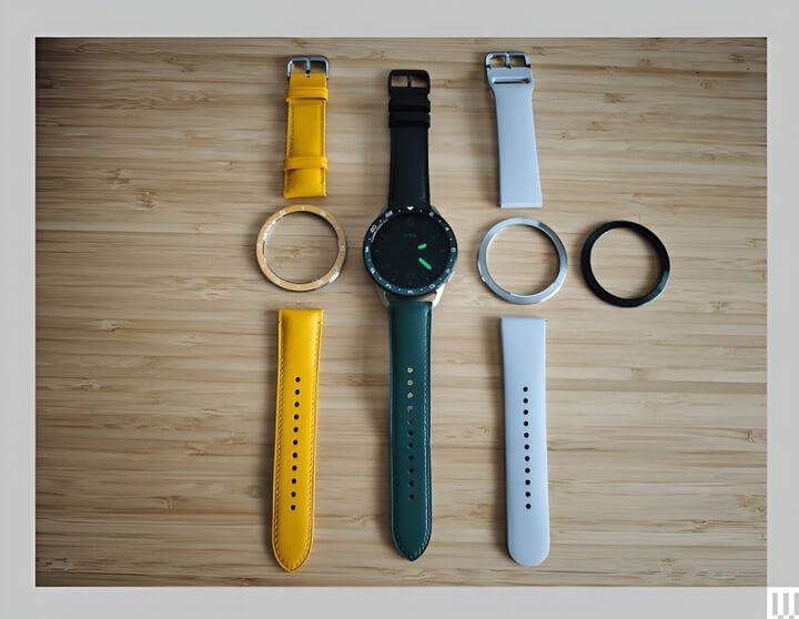 หลากหลายสายรัดและกรอบ Amazfit Active ในสีต่างๆ สำหรับตัวเลือกสไตล์ที่กำหนดเอง – สายรัดและกรอบที่สามารถเปลี่ยนได้สำหรับลุคสมาร์ทวอทช์ที่เป็นส่วนตัว