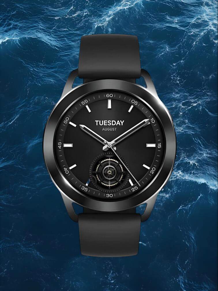 นาฬิกาอัจฉริยะสีดำทั้งหมดในดีไซน์ทันสมัย ผสมผสานระหว่างสไตล์และฟีเจอร์ที่ทันสมัย